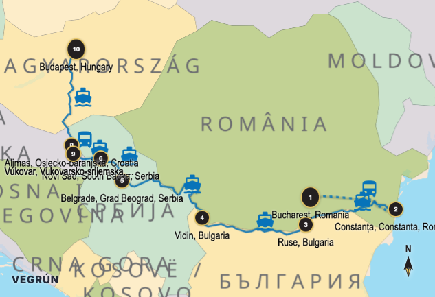 Eastern Europe to Black Sea - Bucharest to Budapest (River Cruise)